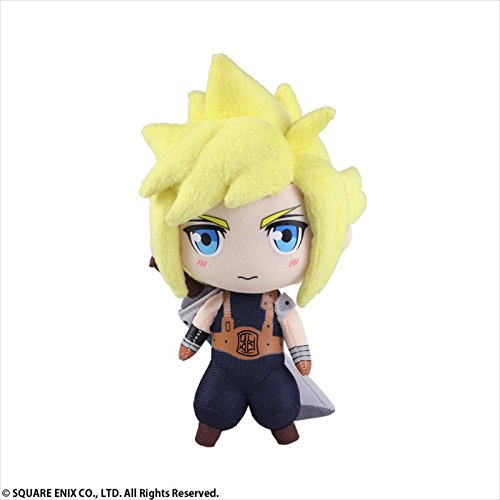 Final Fantasy VII - Cloud Strife - Final Fantasy Mini Plush - Brand New