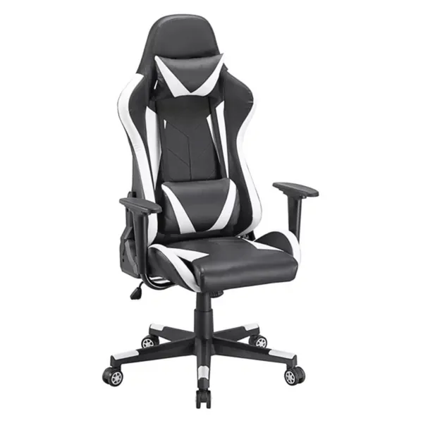Ninja Dragon Reclining Computer Gaming Chair - White