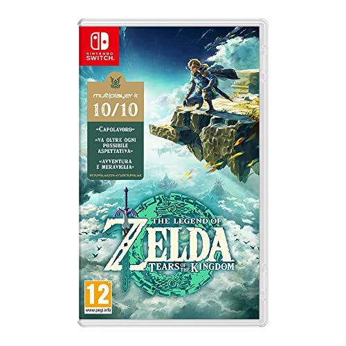 The Legend of Zelda: Tears of the Kingdom - Videogioco Nintendo - Ed. Italiana - Versione su scheda - Nintendo Switch - Legend of Zelda