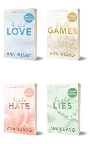 Twisted Love Games Hate Lies set: Special editions with a beautiful shiny cover! Four books in one set, discover the addictive world of the Twisted ... readers obsessed, a viral TikTok sensation!