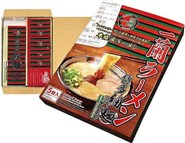Japanese populer Ramen "ICHIRAN" instant noodles tonkotsu 5 meals(Japan Import) - 5 Count (Pack of 1)
