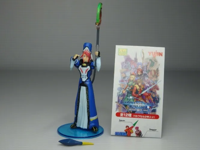 Phantasy Star Online Episode I II 2" FOmar Rod Gashapon Capsule Figure