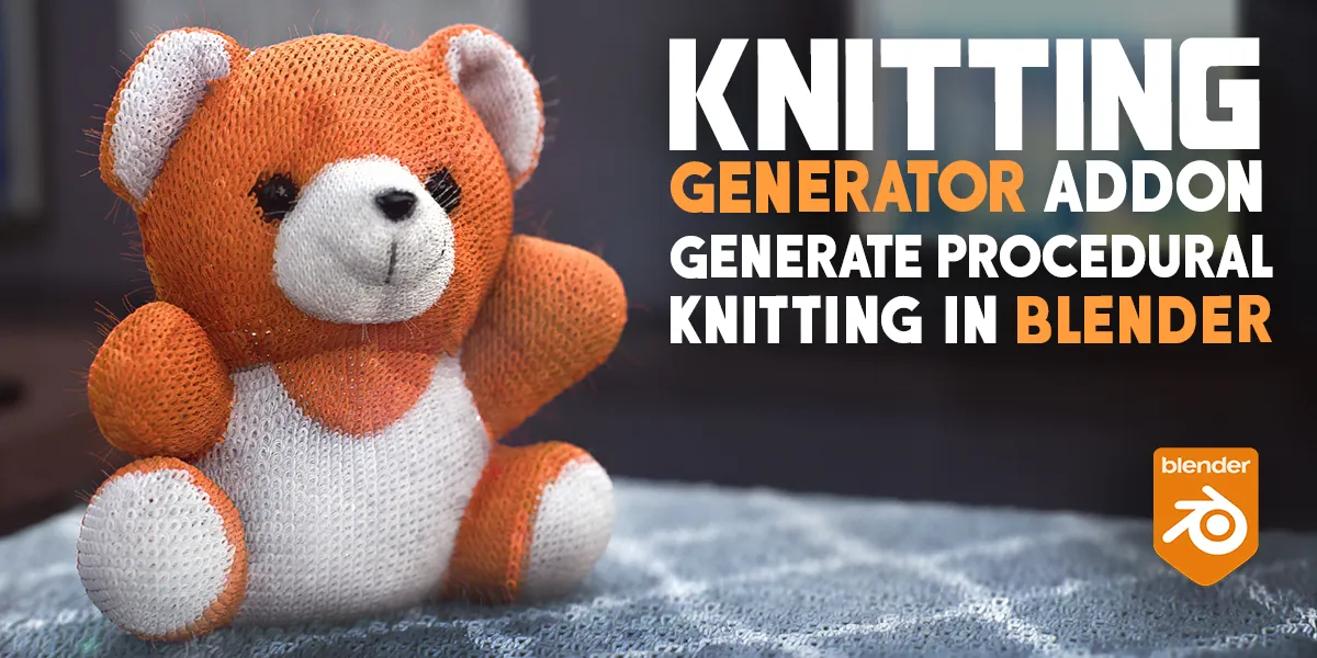 Knitting Generator Addon (Blender 4.0 Updated)