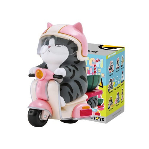 52TOYS Blind Box WH&BZH Watch Out Series, 1PC Action Figure, Collectible Toy Desktop Decoration, Gift for Birthday or Party