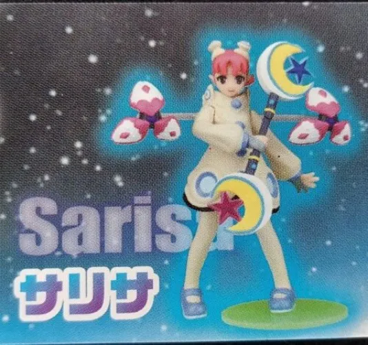 Phantasy Star 0 Zero 4.5" Sarisa Gashapon Figure Builder Yujin