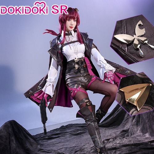 DokiDoki-SR Game Honkai: Star Rail Cosplay Kafka Cosplay Costume | Costume Only-L-PRESALE