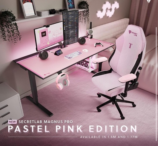 Secretlab MAGNUS Pro XL | Pastel Pink