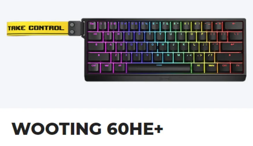 Wooting 60HE+ Keyboard