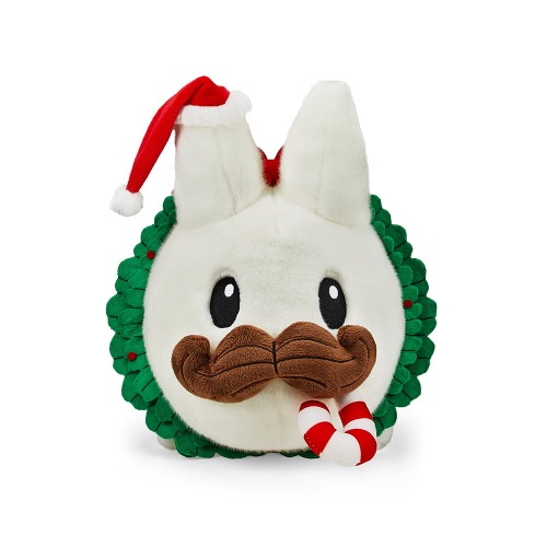 Holiday Wreath Labbit - Frank Kozik x Kidrobot 14" Labbit Plush [Pre-order]