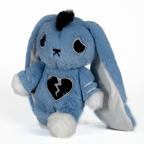 Plushie Dreadfuls - Depression Rabbit V2 Mohawk Edition- Plush Stuffed Animal