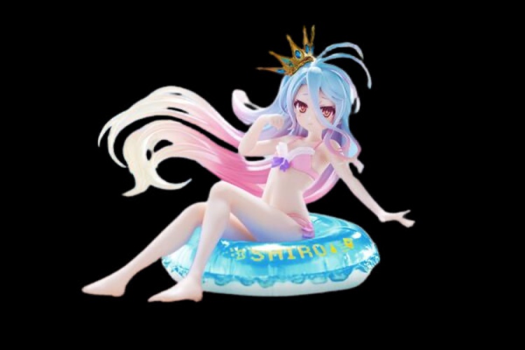 No Game No Life - Shiro - Aqua Float Girls - Renewal (Taito) - Brand New