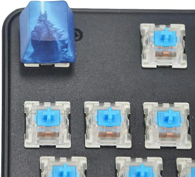 Amazon.com: Gojira Mechanical Keyboard Keycap Personality Keycap DIY Handmade Keycap Artisan keycap for Mechanical Keyboard(Cherry switches)(pbt) : Electronics
