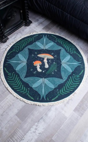 Wandering Moon Rug | Default Title