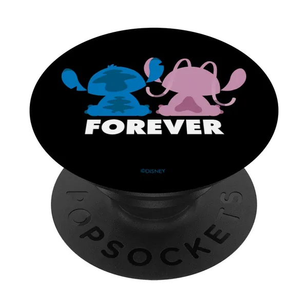 Disney Stitch and Angel Forever PopSockets Grip and Stand for Phones and Tablets