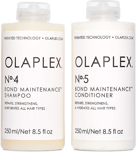 Olaplex Nr 4 och 5 Bond Maintenance schampo och balsam
