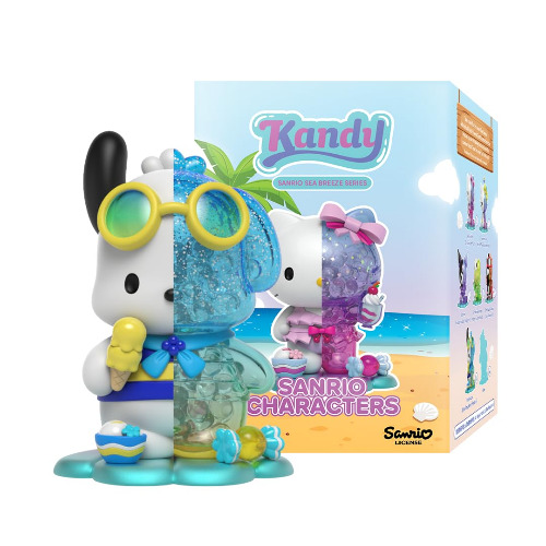 Mighty Jaxx Kandy x Sanrio Sea Breeze Edition | Blind box met speelgoedfiguren om te verzamelen | Eén pakket - Bevat één willekeurig figuur
