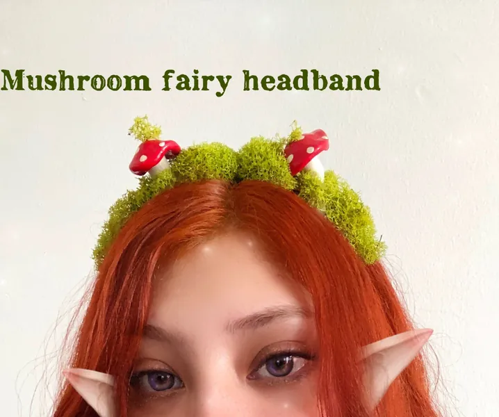 Mushroom Headband