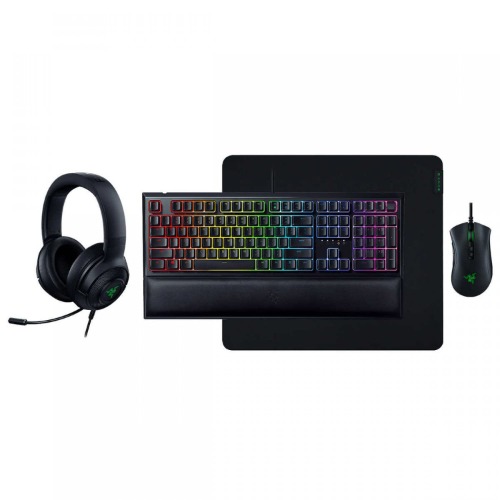 Razer Homerun Gaming Bundle Keyboard + Mouse + Pad + Headset - 