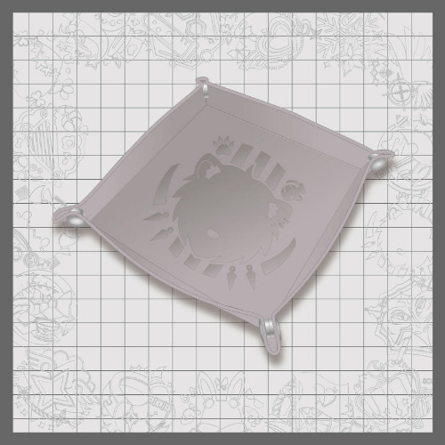 [20240117 - ] "holoEmblem Vol.2" Synthetic Leather Tray | Shishiro Botan