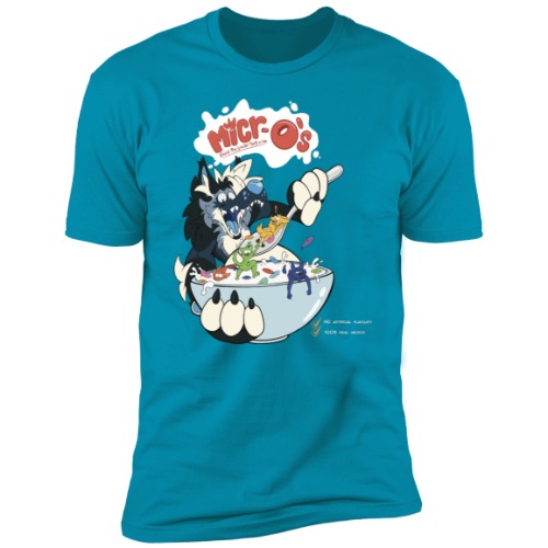 Micr-O's T-Shirt | Turquoise / L