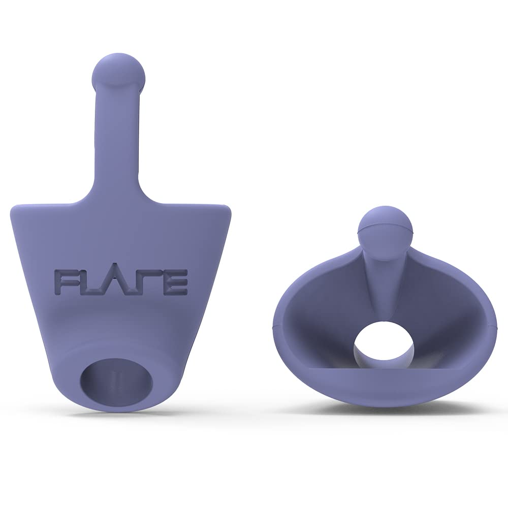 Flare Audio® Calmer® Purple – in Ear Device to Gently Soothe Sound sensitivities and Reduce Stress - for Sensitive Hearing, Autism, ADHD - 