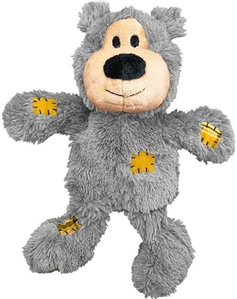 Kong Wild Knots Bears Durable Dog Toys Size:Med/Large Pack of 2, Medium Breeds - 2 Count (Pack of 1)