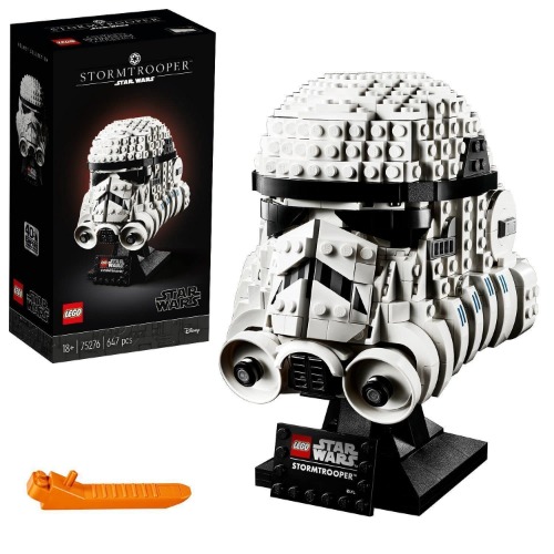 LEGO Star Wars Stormtrooper Helmet 75276 Building Kit, Cool Star Wars Collectible for Adults
