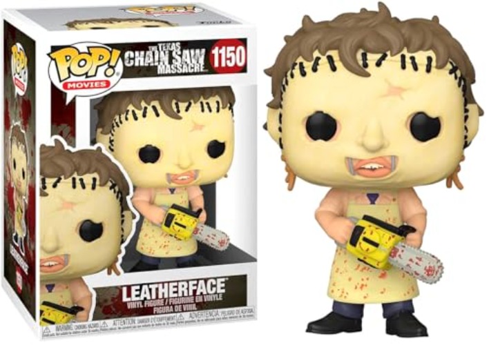 Funko POP! Movies: TCM - Leatherface - Texas Chainsaw Massacre - Collectable Vinyl Figure - Gift Idea - Official Merchandise - Toys for Kids & Adults - Movies Fans - Model Figure for Collectors