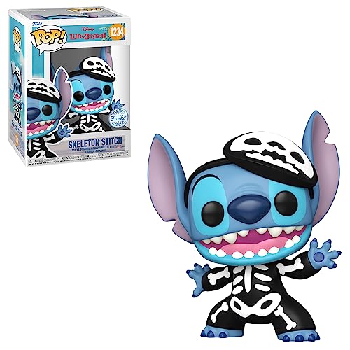 Funko Pop! 66330 Lilo & Stitch - Skeleton Stitch w/poss Chase Special Edition #1234