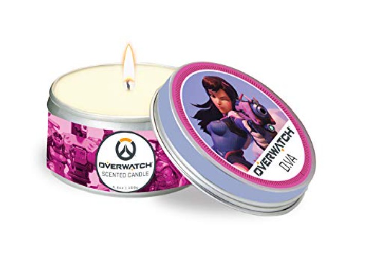 Overwatch: D.V.A Scented Candle (2 oz.): Large, Cinnamon (5.6 oz): 0