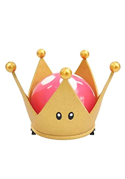 C-ZOFEK Bowsette Crown Gold Plastic Halloween Cosplay for Women