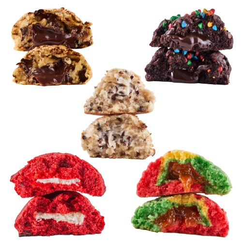 Stuffed Cookie Variety Box of 5 and 10 - Box of 5