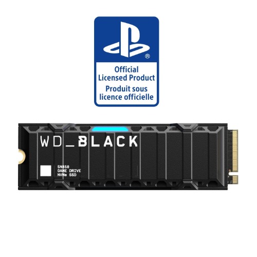 WD BLACK 2TB SN850 NVMe SSD for PS5 Consoles Solid State Drive