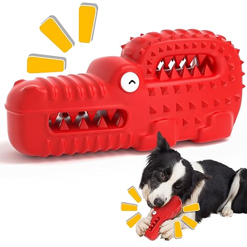 Squeaky Alligator Chew Toy