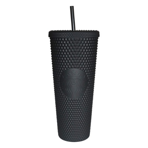 Starbucks Tumbler Insulated Mug Black Studded 24 oz 709 ml