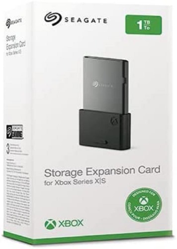 Seagate Expansion Card for Xbox Series X|S, 1 TB Solid State Drive - NVMe Expansion SSD for Xbox Series X|S, 2 yr Rescue Services (STJR1000400), Grey - Xbox Card - SSD - Grey