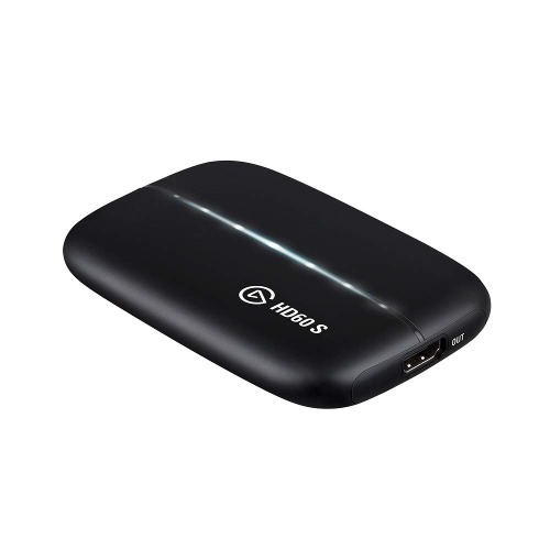 Elgato HD60 S, External Capture Card, Stream and Record in 1080p60 with ultra-low latency on PS5, PS4/Pro, Xbox Series X/S, Xbox One X/S, in OBS, Twitch, YouTube, works with PC/Mac - Game Capture HD60 S $330.04
