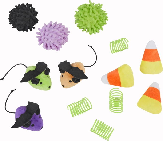 Frisco Halloween Variety Pack Cat Toy with Catnip