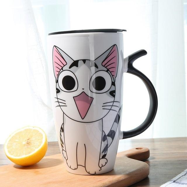 Neko Travel Mug - Happy Kitty