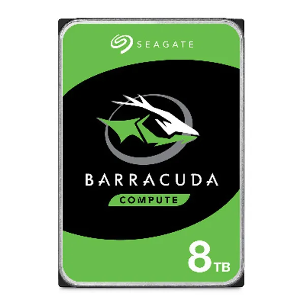 Seagate BarraCuda 8TB Internal Hard Drive HDD – 3.5 Inch Sata 6 Gb/s 5400 RPM 256MB Cache for Computer Desktop PC – Frustration Free Packaging (ST8000DM004)