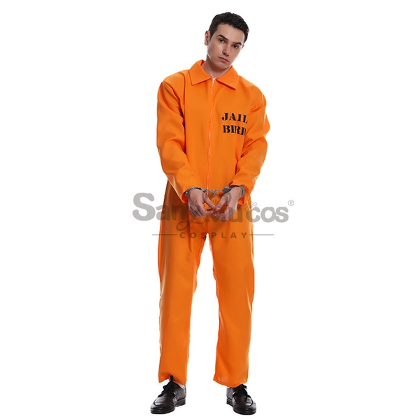 【In Stock】Halloween Cosplay Male Prisoner Cosplay Costume