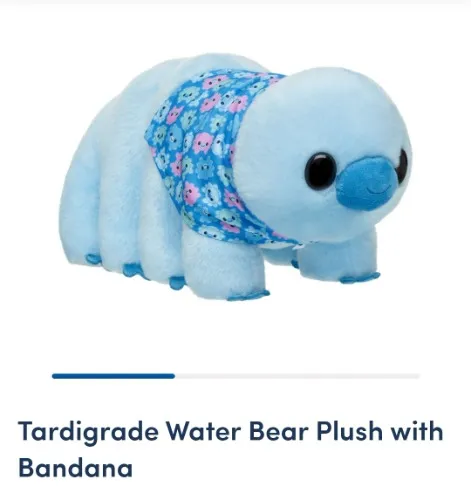 Online Exclusive Tardigrade Water Bear Plush with Bandana