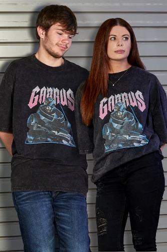Mass Effect Vintage Acid Wash Garrus Tee | 3XL