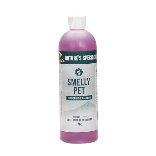 Nature's Specialties Smelly Pet Dog Shampoo for Pets, Natural Choice for Professional Groomers, Lasting Clean Smell, Made in USA, 16 oz - 32oz