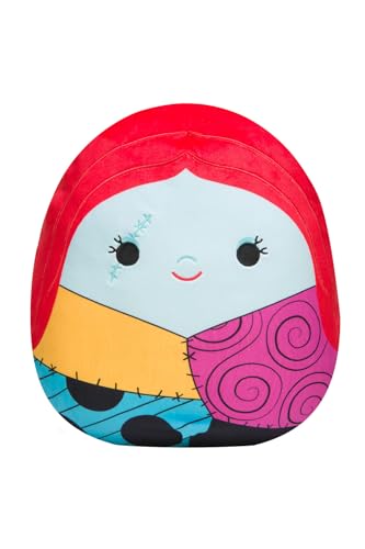 Squishmallows 8" Sally - Officially Licensed Kellytoy Halloween Plush - Collectible Soft & Squishy Stuffed Animal Toy - Nightmare Before Christmas - Gift for Kids, Girls & Boys - 8 Inch - Red