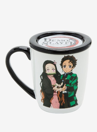 Demon Slayer: Kimetsu No Yaiba Kamado Siblings Mug & Coaster Lid Set