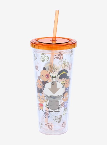 Avatar: The Last Airbender Chibi Group Acrylic Travel Cup