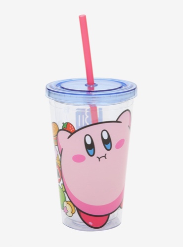 Kirby Hover Snacks Acrylic Travel Cup