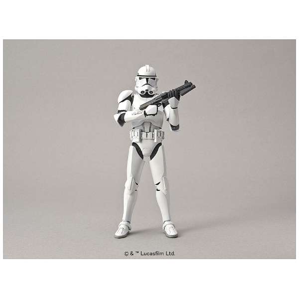 Star Wars - Clone Trooper - Characters & Creatures - Star Wars Plastic Model - 1/12 (Bandai) - Brand New