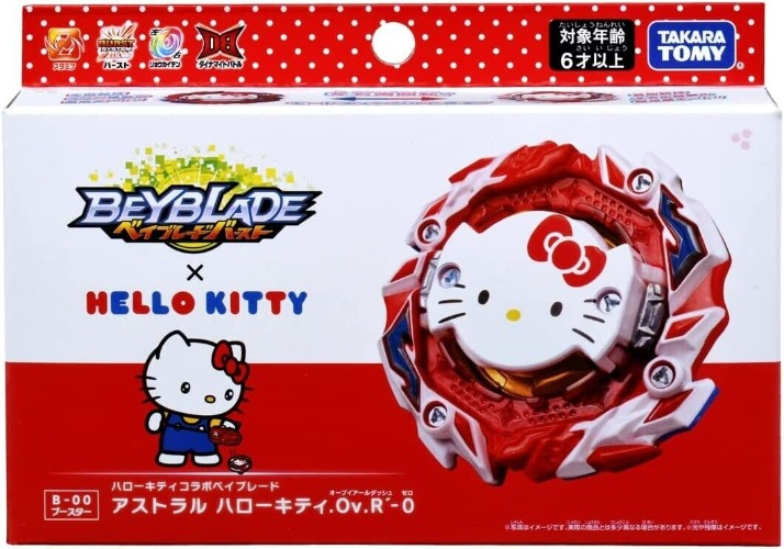 TAKARA TOMY Beyblade B-00 Booster Astral Hello Kitty.Ov.R&#039;-0